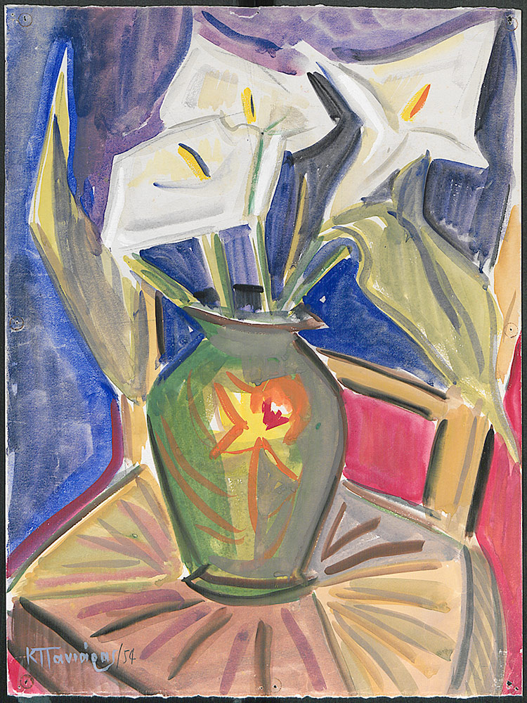 Lilies 1954 - Kostas Paniaras